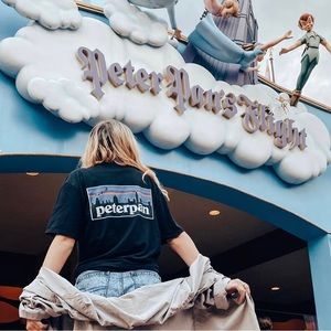 Peter Pan Patagonia Inspired Disney Shirt Men's Medium Tee